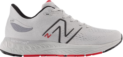 (Grade School) New Balance Fresh Foam X 880v12 'Light Aluminum True Red' GP880Q12 (Grade School) New Balance Fresh Foam X 880v12 'Light Aluminum True Red' GP880Q12