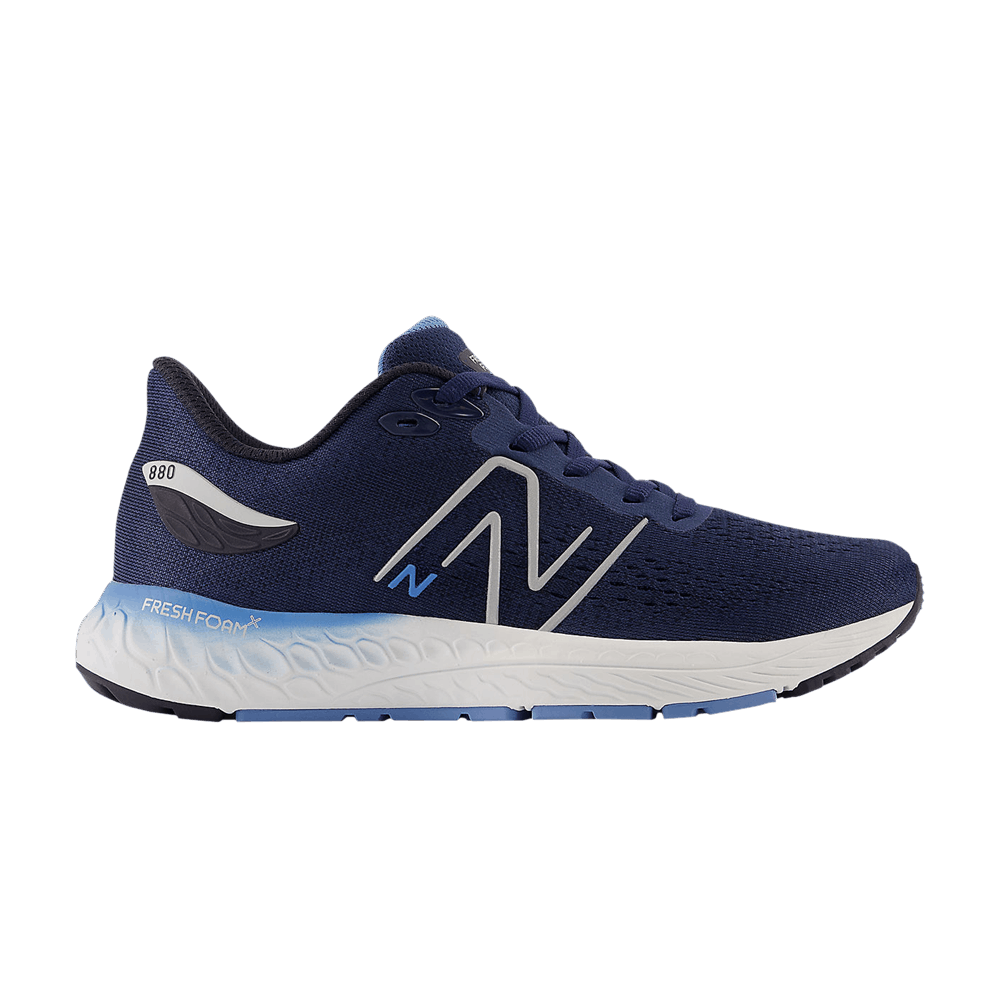 (Grade School) New Balance Fresh Foam X 880v12 Wide 'Navy Heritage Blue' GP880K12-W