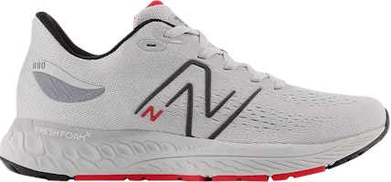 (Grade School) New Balance Fresh Foam X 880v12 Wide 'Light Aluminum True Red' GP880Q12-W (Grade School) New Balance Fresh Foam X 880v12 Wide 'Light Aluminum True Red' GP880Q12-W