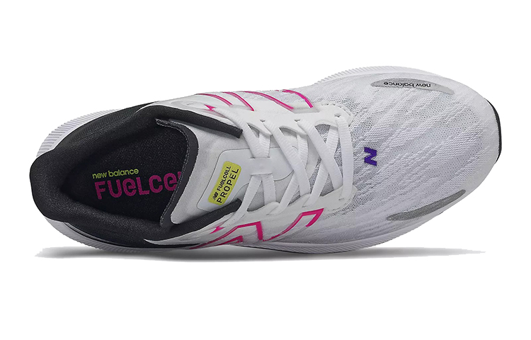 Lookbook (New Balance Bambini) FuelCell Propel v3 ''Bianco Rosa Luminoso'' GEFCPRM3