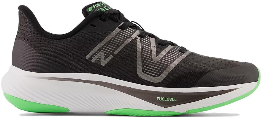 (Grade School) New Balance FuelCell Rebel v3 'Black Vibrant Spring' GPFCXMB3 Order (Grade School) New Balance FuelCell Rebel v3 'Black Vibrant Spring' GPFCXMB3