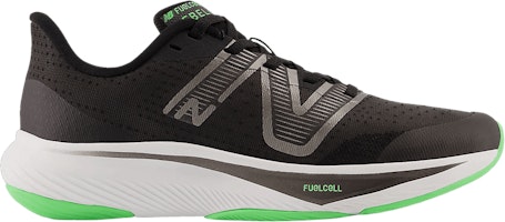 (Grade School) New Balance FuelCell Rebel v3 Wide 'Black Vibrant Spring' GPFCXMB3-W (Grade School) New Balance FuelCell Rebel v3 Wide 'Black Vibrant Spring' GPFCXMB3-W