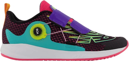 (Grade School) New Balance FuelCore Reveal BOA Wide 'Black Deep Violet' GTRVLBP3-W (Grade School) New Balance FuelCore Reveal BOA Wide 'Black Deep Violet' GTRVLBP3-W