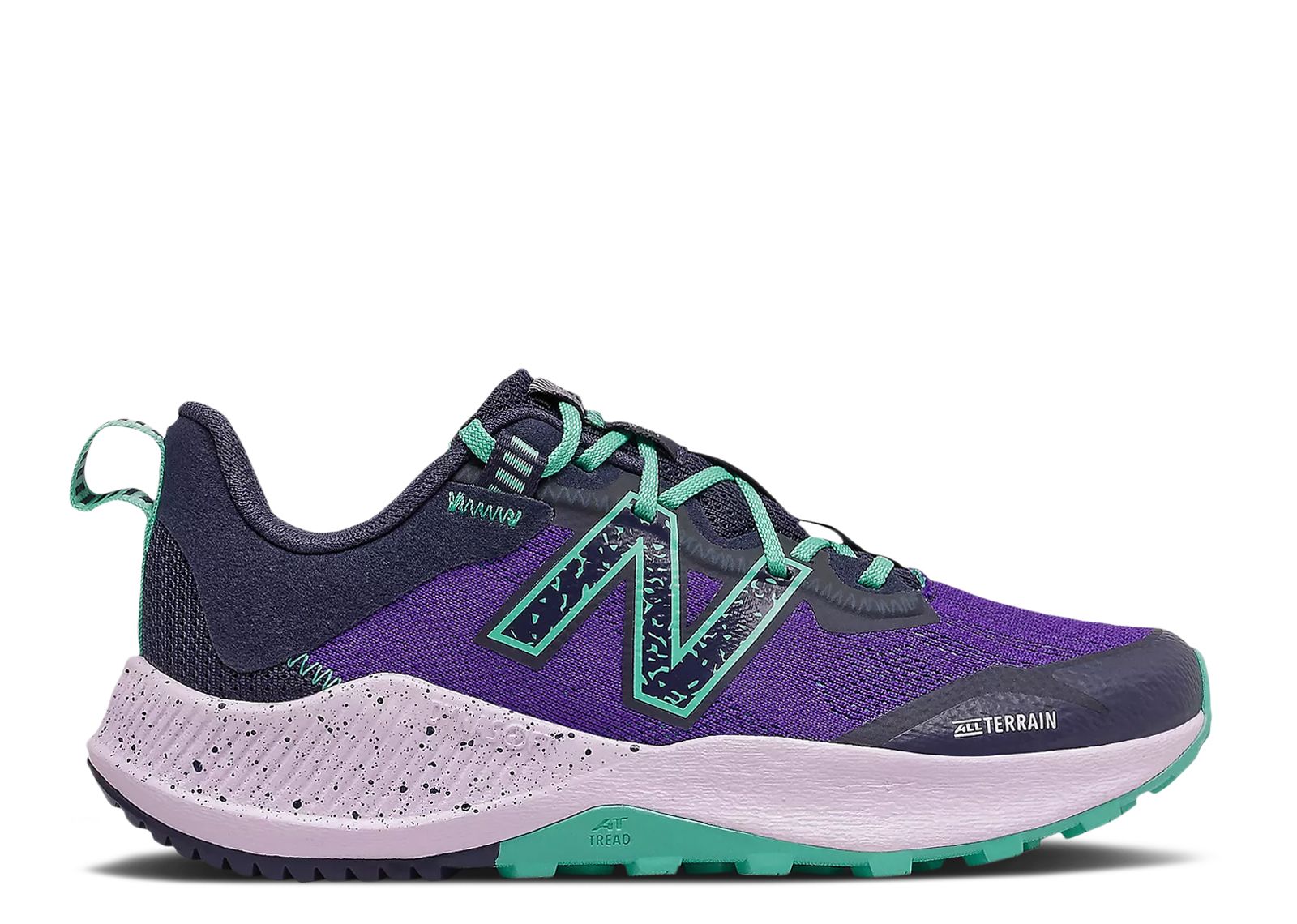 (Grade School) New Balance Nitrel v4 Wide 'Deep Violet Summer Jade' YPNTRGM4-W