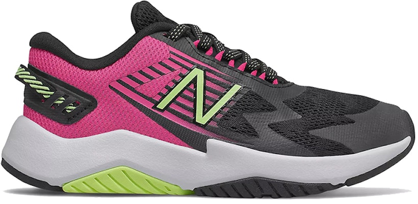 (New Balance Anak) Rave Run 'Hitam Pink Bersinar' YKRAVBP1 Order (New Balance Anak) Rave Run 'Hitam Pink Bersinar' YKRAVBP1