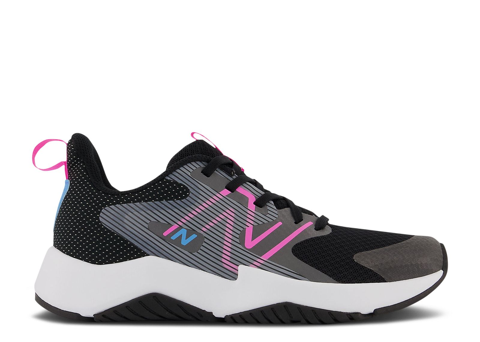 (Grade School) New Balance Rave Run v2 'Black Vibrant Spring' GKRAVBP2