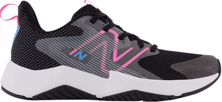 (Grade School) New Balance Rave Run v2 'Black Vibrant Spring' GKRAVBP2 (Grade School) New Balance Rave Run v2 'Black Vibrant Spring' GKRAVBP2