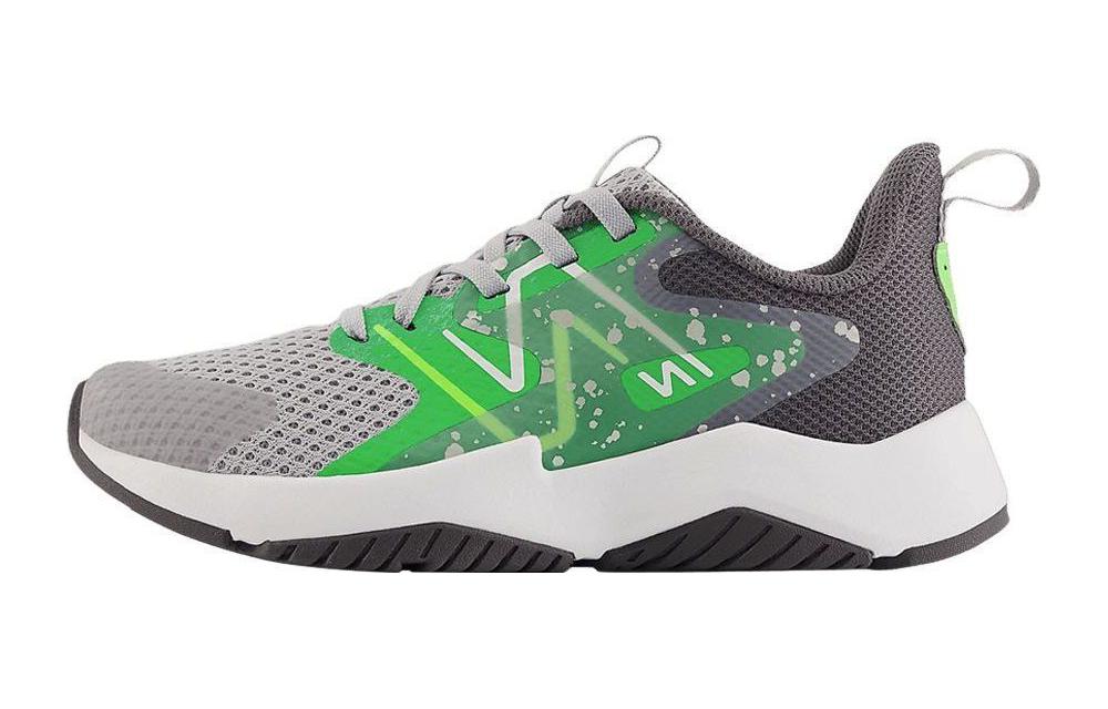 Buy GS ニューバランス レイブ ランv2 (キッズ)  「レインクラウド ピクセルグリーン」 GKRAVGG2