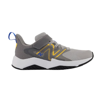 (GS) NB Rave Run v2 Bungee Lace X-Wide 'Rain Cloud Marblehead'