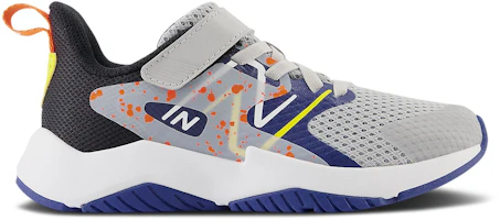 (Grade School) New Balance Rave Run v2 Bungee Lace Top Strap Big Kid X-Wide 'Rain Cloud Blaze Orange' YTRAVGN2-XW (Grade School) New Balance Rave Run v2 Bungee Lace Top Strap Big Kid X-Wide 'Rain Cloud Blaze Orange' YTRAVGN2-XW