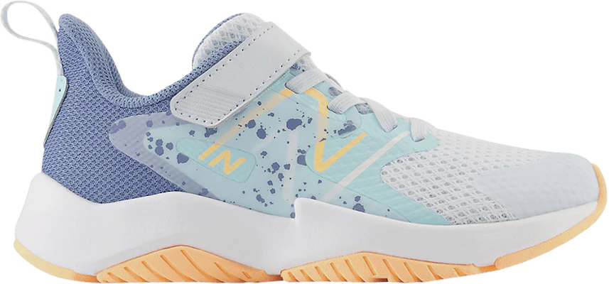 (New Balance Niños) Rave Run v2 Cordones Elásticos 'Ice Blue Solar Flare' Ancho X. YTRAVIB2-XW Buy (New Balance Niños) Rave Run v2 Cordones Elásticos 'Ice Blue Solar Flare' Ancho X. YTRAVIB2-XW