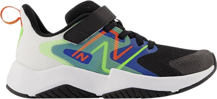 (Grade School) New Balance Rave Run v2 Bungee Lace Wide 'Black Cobalt Green' YTRAVCB2-W (Grade School) New Balance Rave Run v2 Bungee Lace Wide 'Black Cobalt Green' YTRAVCB2-W