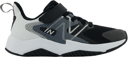 (Grade School) New Balance Rave Run v2 Bungee Lace Wide 'Black White' YTRAVBW2-W (Grade School) New Balance Rave Run v2 Bungee Lace Wide 'Black White' YTRAVBW2-W