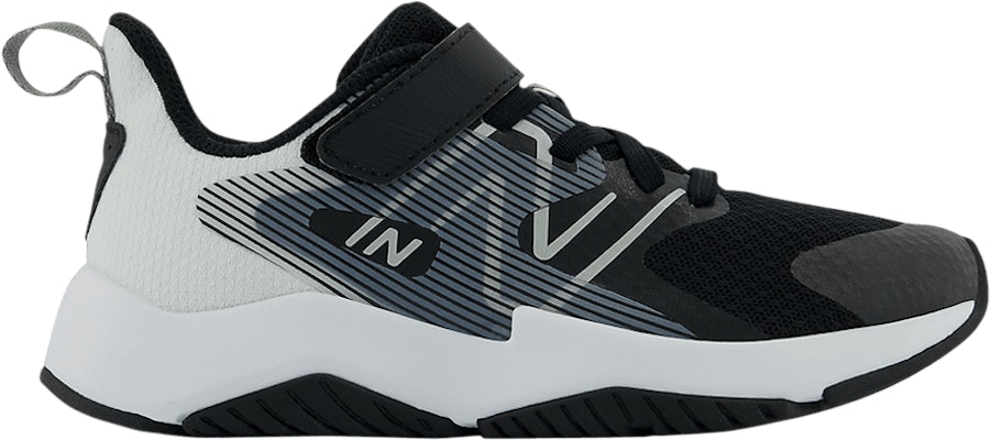 (Grade School) New Balance Rave Run v2 Bungee Lace X-Wide 'Black White' YTRAVBW2-XW Buy (Grade School) New Balance Rave Run v2 Bungee Lace X-Wide 'Black White' YTRAVBW2-XW