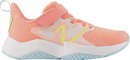 (Grade School) New Balance Rave Run v2 Bungee Lace Top Strap Big Kid 'Grapefruit' YTRAVGH2 (Grade School) New Balance Rave Run v2 Bungee Lace Top Strap Big Kid 'Grapefruit' YTRAVGH2