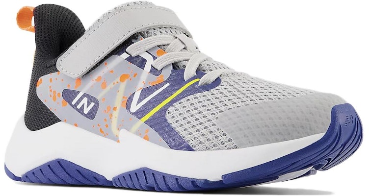(Grade School) New Balance Rave Run v2 Bungee Lace Top Strap Big Kid 'Rain Cloud Blaze Orange' YTRAVGN2 Lookbook (Grade School) New Balance Rave Run v2 Bungee Lace Top Strap Big Kid 'Rain Cloud Blaze Orange' YTRAVGN2