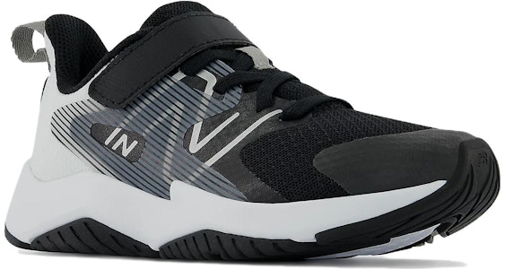 (New Balance Anak) Rave Run v2 Bungee Lace 'Hitam Putih' YTRAVBW2 Lookbook (New Balance Anak) Rave Run v2 Bungee Lace 'Hitam Putih' YTRAVBW2