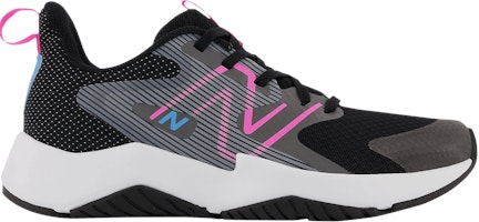 (Grade School) New Balance Rave Run v2 Wide 'Black Vibrant Spring' GKRAVBP2-W (Grade School) New Balance Rave Run v2 Wide 'Black Vibrant Spring' GKRAVBP2-W