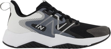 (Grade School) New Balance Rave Run v2 Wide 'Black White' GKRAVBW2-W (Grade School) New Balance Rave Run v2 Wide 'Black White' GKRAVBW2-W