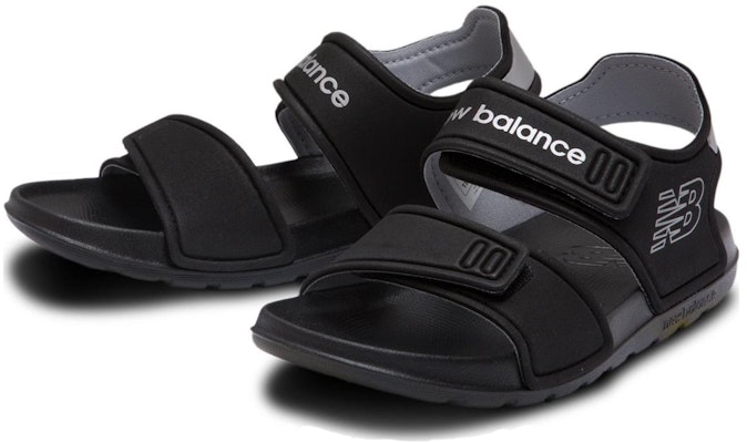(Grade School) New Balance SPSD Sandal 'Black Silver Metallic' YOSPSDBA Shop (Grade School) New Balance SPSD Sandal 'Black Silver Metallic' YOSPSDBA