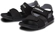 Shop (Kanak-Kanak) New Balance SPSD Sandal 'Hitam Perak Metalik' YOSPSDBA