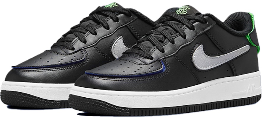 (大童) Nike Air Force 1/1 'AF1 Mix - 黑色' DH7341-001 Lookbook (大童) Nike Air Force 1/1 'AF1 Mix - 黑色' DH7341-001