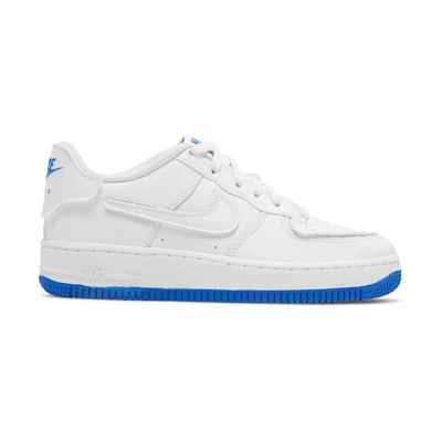 (GS) Nike Air Force 1/1 'White Royal Blue'