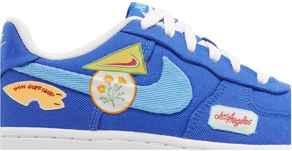 GS ナイキ エアフォース1 '07 LAパッチ (Nike Eāfōsu 1 '07 LA Patchi) DX2308-400 Order GS ナイキ エアフォース1 '07 LAパッチ (Nike Eāfōsu 1 '07 LA Patchi) DX2308-400