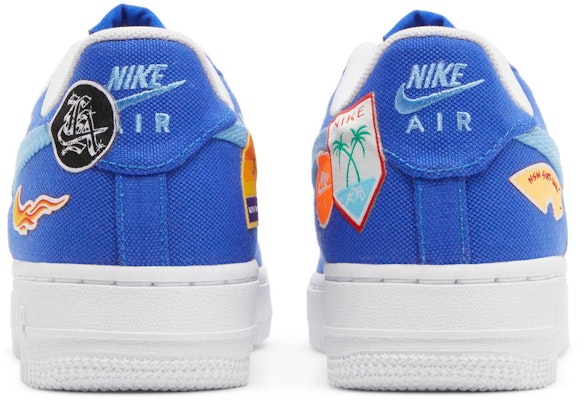 (SD) Nike Air Force 1 '07 'Patched Up - Los Angeles' DX2308-400 Details for (SD) Nike Air Force 1 '07 'Patched Up - Los Angeles' DX2308-400