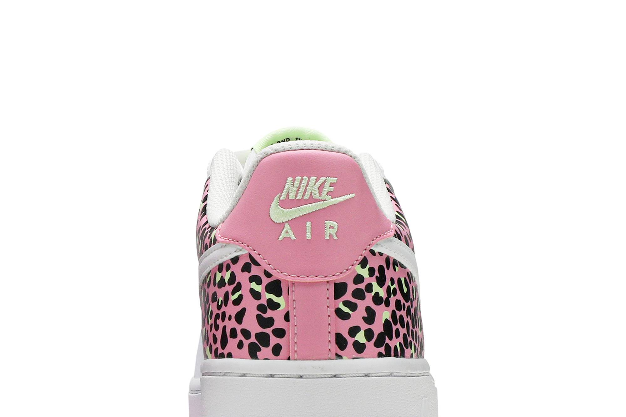 Sizing (Kanak-Kanak) Nike Air Force 1 '07 'Pink Leopard' DA4673-100