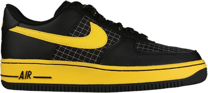 (學齡) Nike 空軍一號 '黑色疾速黃網格' 314192-072 Buy (學齡) Nike 空軍一號 '黑色疾速黃網格' 314192-072