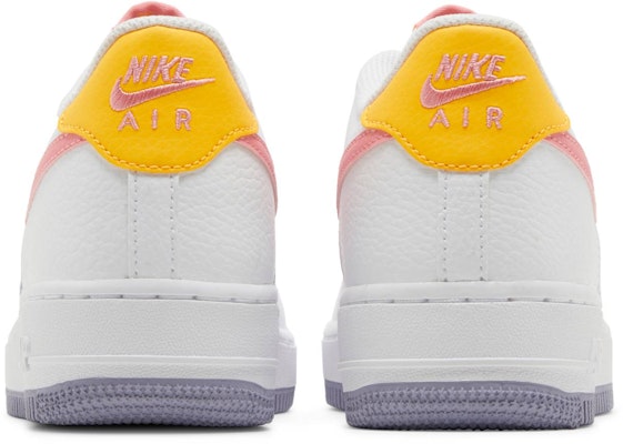 (Niños) Nike Air Force 1 'Blanco Coral Chalk' DV7762-100 Details for (Niños) Nike Air Force 1 'Blanco Coral Chalk' DV7762-100
