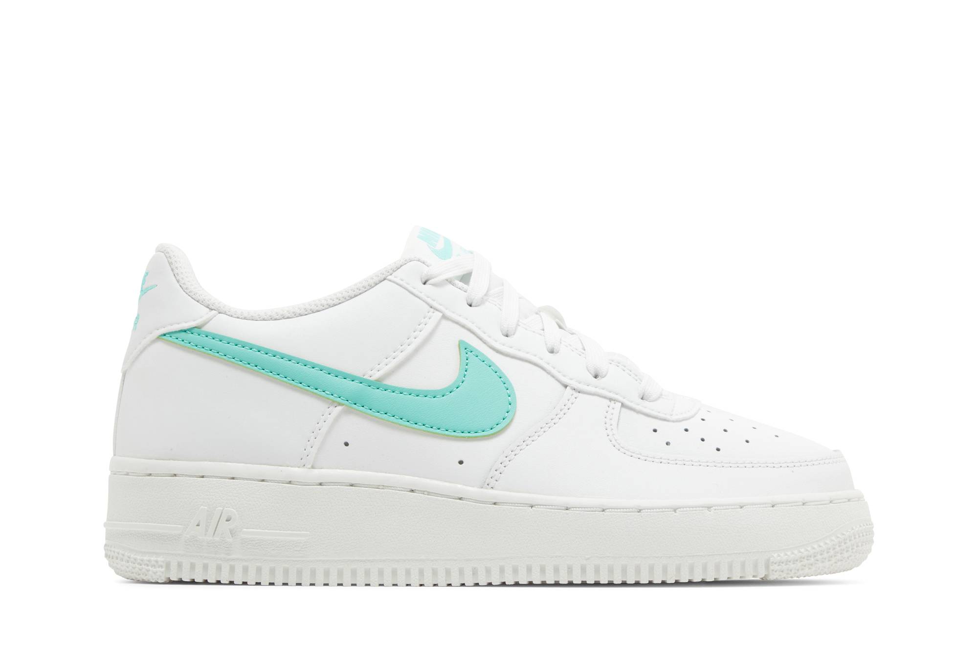 (Grade School) Nike Air Force 1 'White Emerald Rise' DV7762‑104 ...