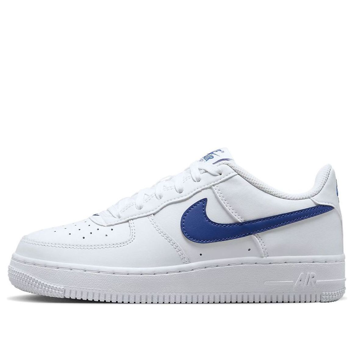 (Grade School) Nike Air Force 1 'White Hyper Royal' DV7762-103