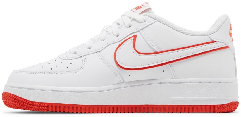 (小學)Nike Air Force 1 ‘白辣紅’ DV7762-101 Lookbook (小學)Nike Air Force 1 ‘白辣紅’ DV7762-101