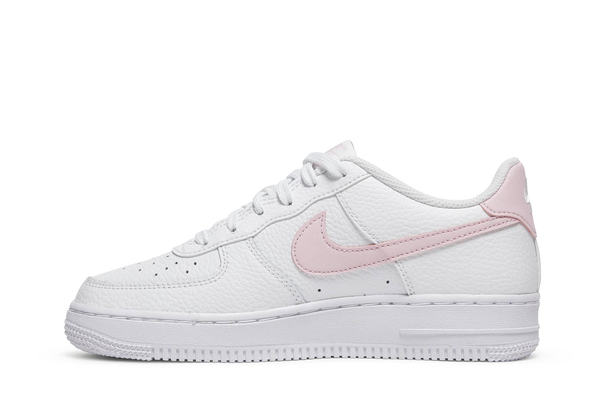 (Grade School) Nike Air Force 1 'White Pink Foam' CT3839-103 - Image 3