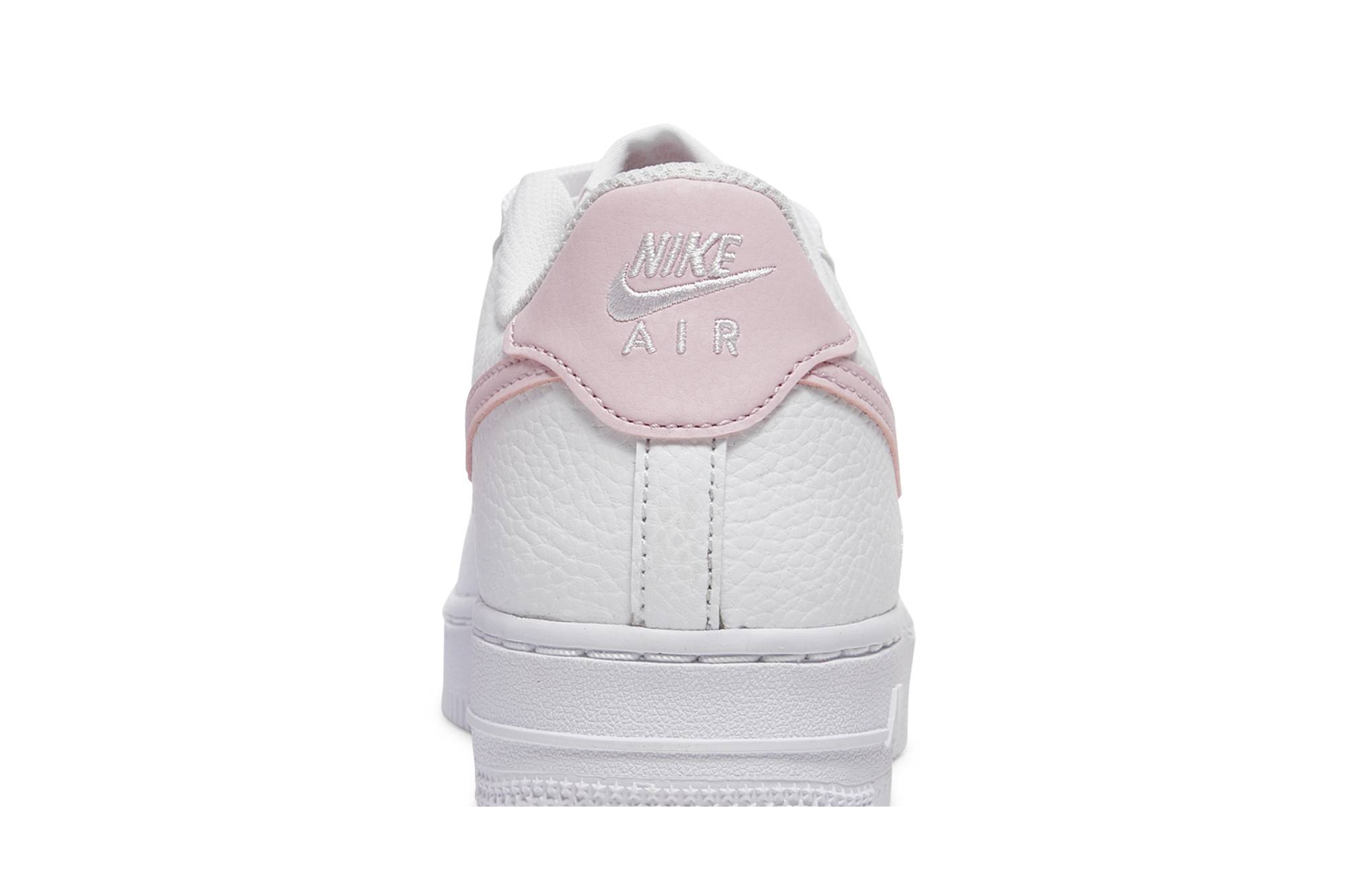 (Grade School) Nike Air Force 1 'White Pink Foam' CT3839-103 - Image 7