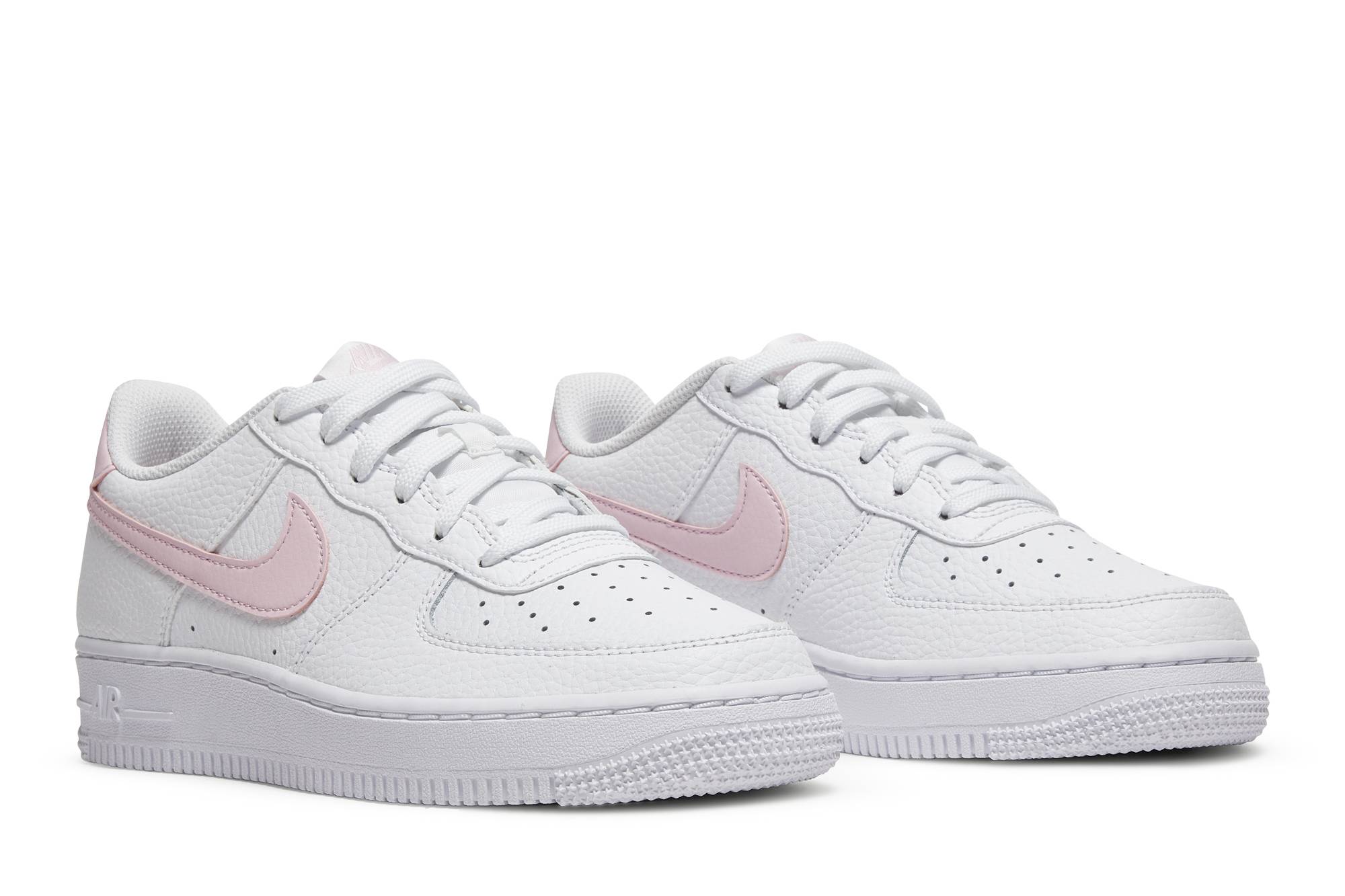 (Grade School) Nike Air Force 1 'White Pink Foam' CT3839-103 - Image 8