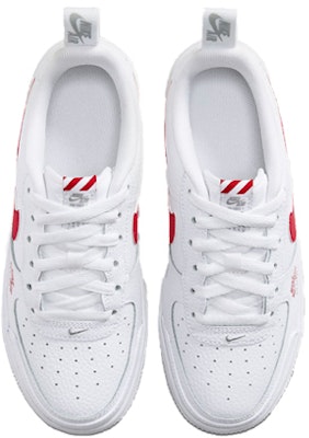 GS ナイキ エアフォース1 '白/ユニバーシティレッド' CZ4203-100 Shop GS ナイキ エアフォース1 '白/ユニバーシティレッド' CZ4203-100