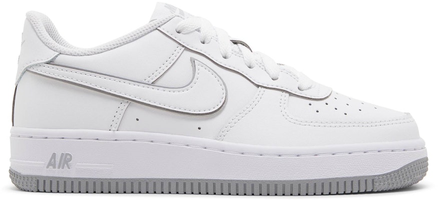 Air force 1 best sale white low grade school