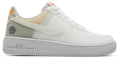 (Grade School) Nike Air Force 1 Crater 'Move To Zero - White Orange' DH4339-100 (Grade School) Nike Air Force 1 Crater 'Move To Zero - White Orange' DH4339-100