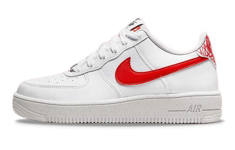 (Grade School) Nike Air Force 1 Crater Next Nature 'White Habanero Red' DM1086-101