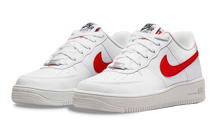 Lookbook （大童）Nike Air Force 1 Crater Next Nature '白色哈瓦那紅' DM1086-101