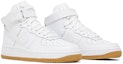 Cheap (Kanak-kanak) Nike Air Force 1 Tinggi 'Putih Gum' DH1058-100