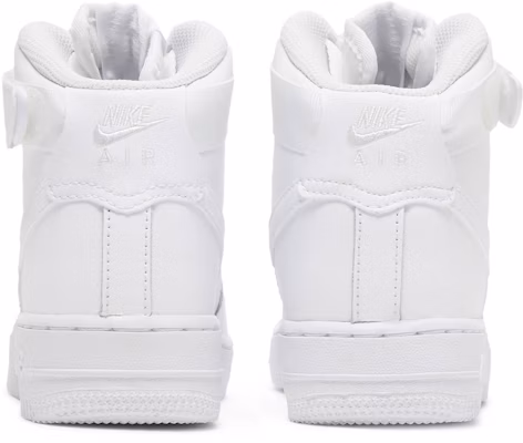 (Grade School) Nike Air Force 1 High LE 'Triple White' DH2943-111 Details for (Grade School) Nike Air Force 1 High LE 'Triple White' DH2943-111