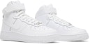 Cheap (Kanak-Kanak) Nike Air Force 1 High LE 'Triple White' Putih Serba DH2943-111