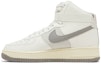 Lookbook (Zapatillas Niño) Nike Air Force 1 High Leather 'Sail Medium Grey' DV2236-100