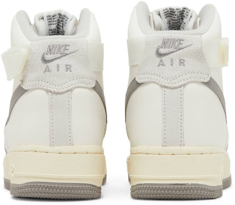 (Zapatillas Niño) Nike Air Force 1 High Leather 'Sail Medium Grey' DV2236-100 Details for (Zapatillas Niño) Nike Air Force 1 High Leather 'Sail Medium Grey' DV2236-100