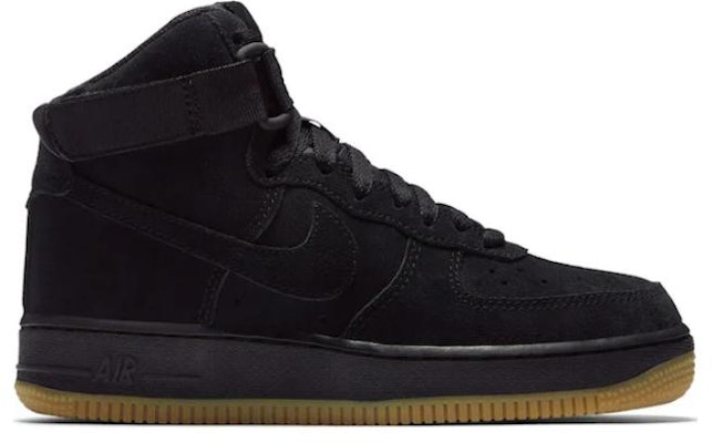 (Kanak-Kanak) Nike Air Force 1 High LV8 'Hitam Gum' 807617-002 Order (Kanak-Kanak) Nike Air Force 1 High LV8 'Hitam Gum' 807617-002