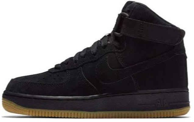 (Kanak-Kanak) Nike Air Force 1 High LV8 'Hitam Gum' 807617-002 Details for (Kanak-Kanak) Nike Air Force 1 High LV8 'Hitam Gum' 807617-002